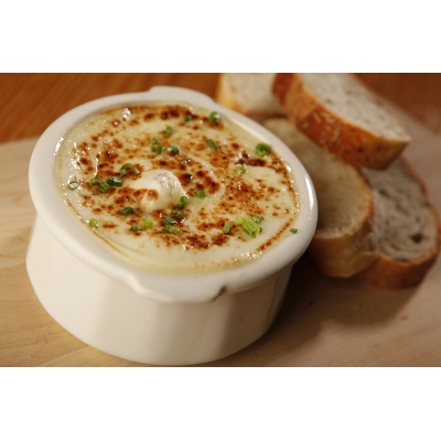 French onion soup au gratin