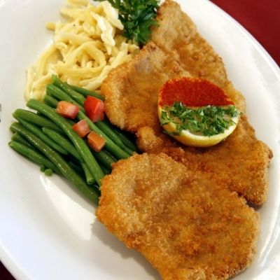 Traditional Wiener schnitzel