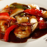 Asian shrimp stir fry