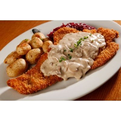 Champignon schnitzel