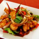 Pacific rim chicken stir fry