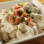 Tri-color tortellini