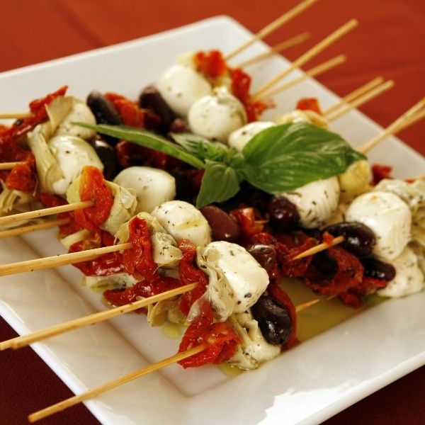 Antipasto skewers