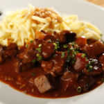 Beef goulash 