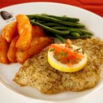 Roasted tilapia fillet