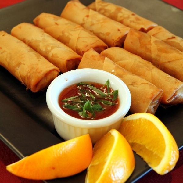 Vietnamese spring rolls