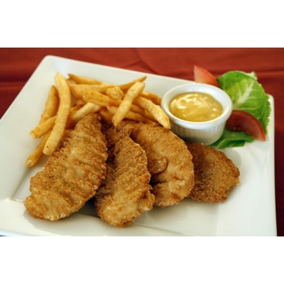Chicken fingers & French fries
