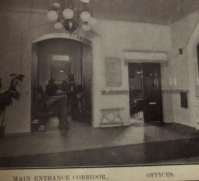 main entrance corridor