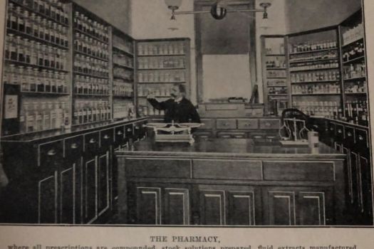 the pharmacy